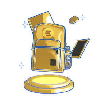 Golden Backpack